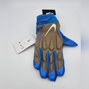 Men's Nike Off-White Virgil Abloh D-Tack Football Gloves DV3792-426 Size XL